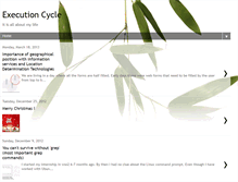 Tablet Screenshot of executioncycle.lkblog.com